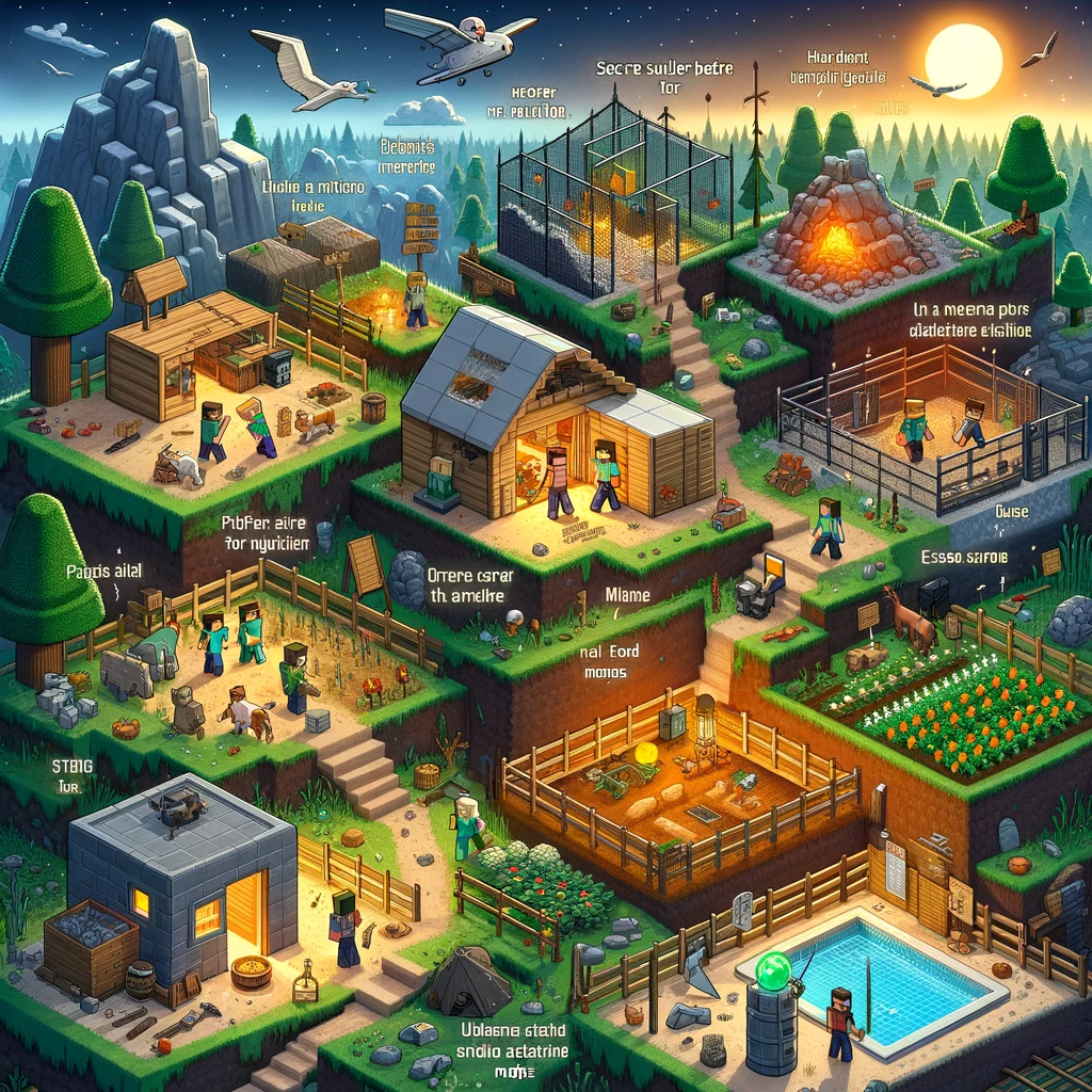 Minecraft survival tips