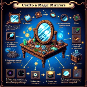 Crafting Terraria magic mirrors