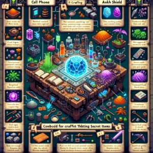 Crafting secret items in Terraria