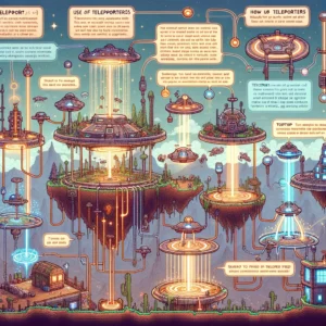 How to use Terraria teleporters