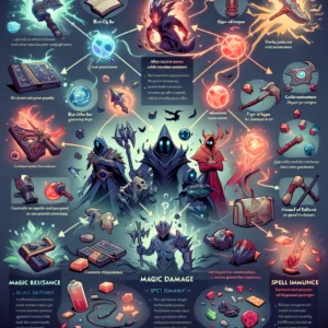 Dota 2 itemization against magic damage