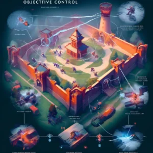 Dota 2 objective control strategy