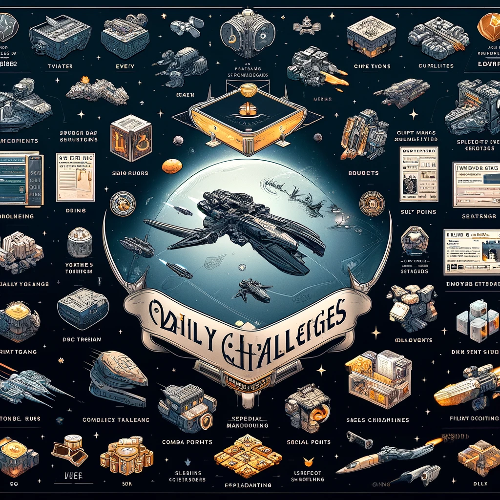 EVE Online daily challenge rewards