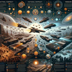EVE Online factional contracts overview