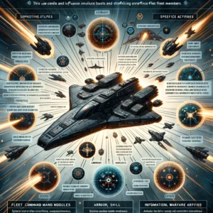 EVE Online fleet command modules