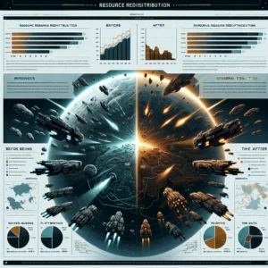 EVE Online resource redistribution effects