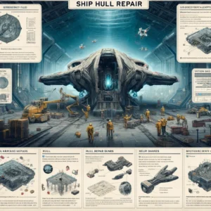 EVE Online ship hull repair techniques