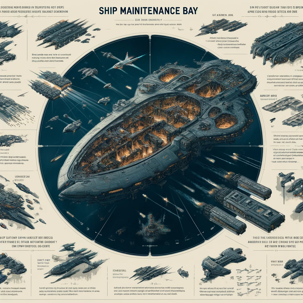 EVE Online ship maintenance bay uses