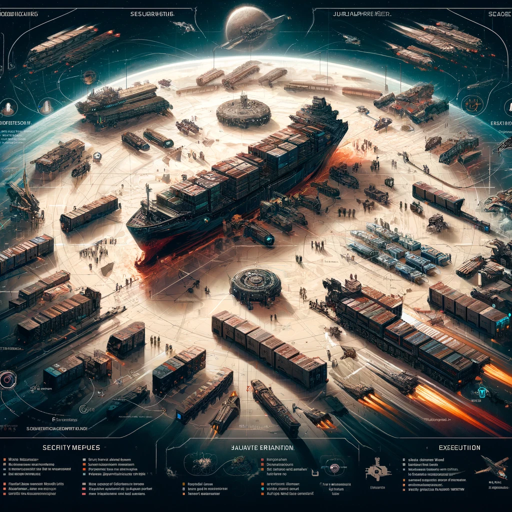EVE Online strategic asset relocation