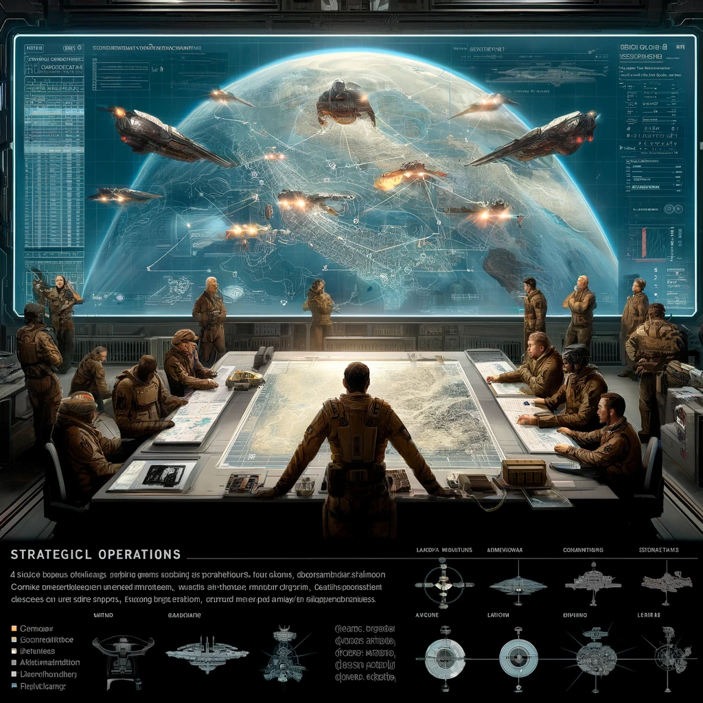 EVE Online strategic operations planning
