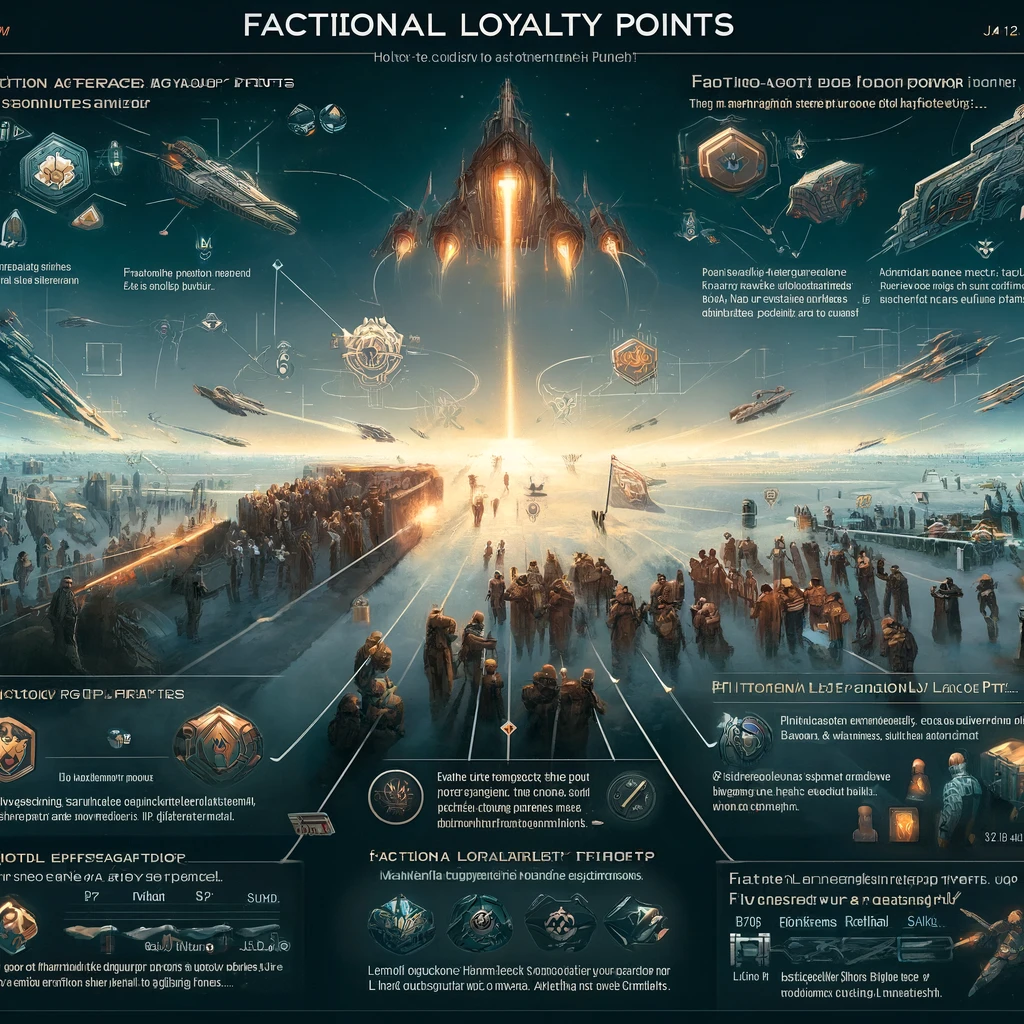 Factional loyalty points farming EVE Online