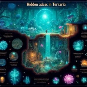 Hidden areas in Terraria
