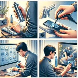 How to clean electronics