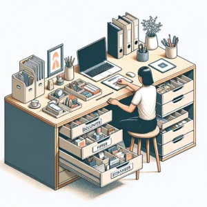 How to declutter your desk