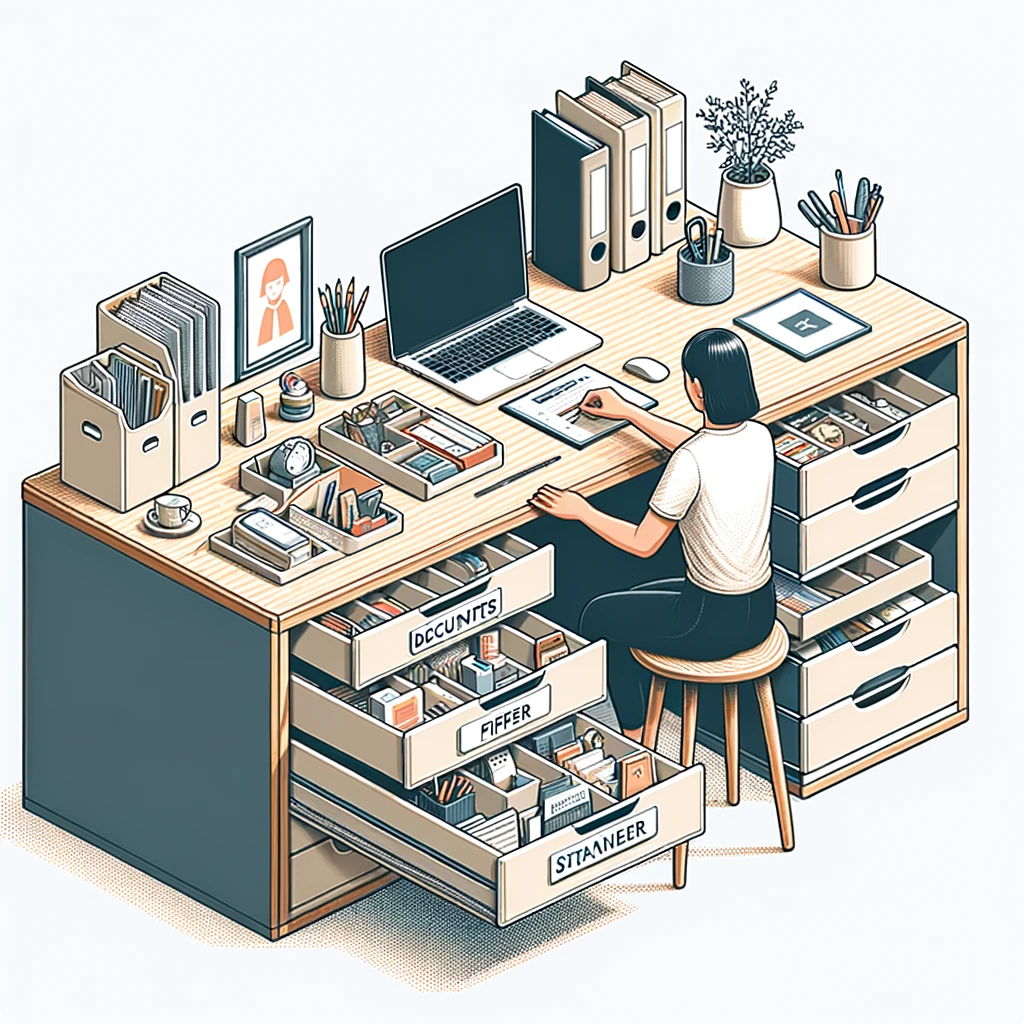 How to declutter your desk
