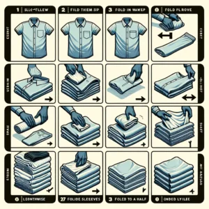 How to fold laundry quickly