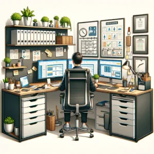 How to organize a home office
