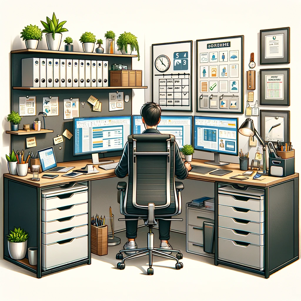 How to organize a home office