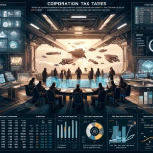 Managing EVE Online corporation taxes