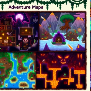 Terraria adventure maps