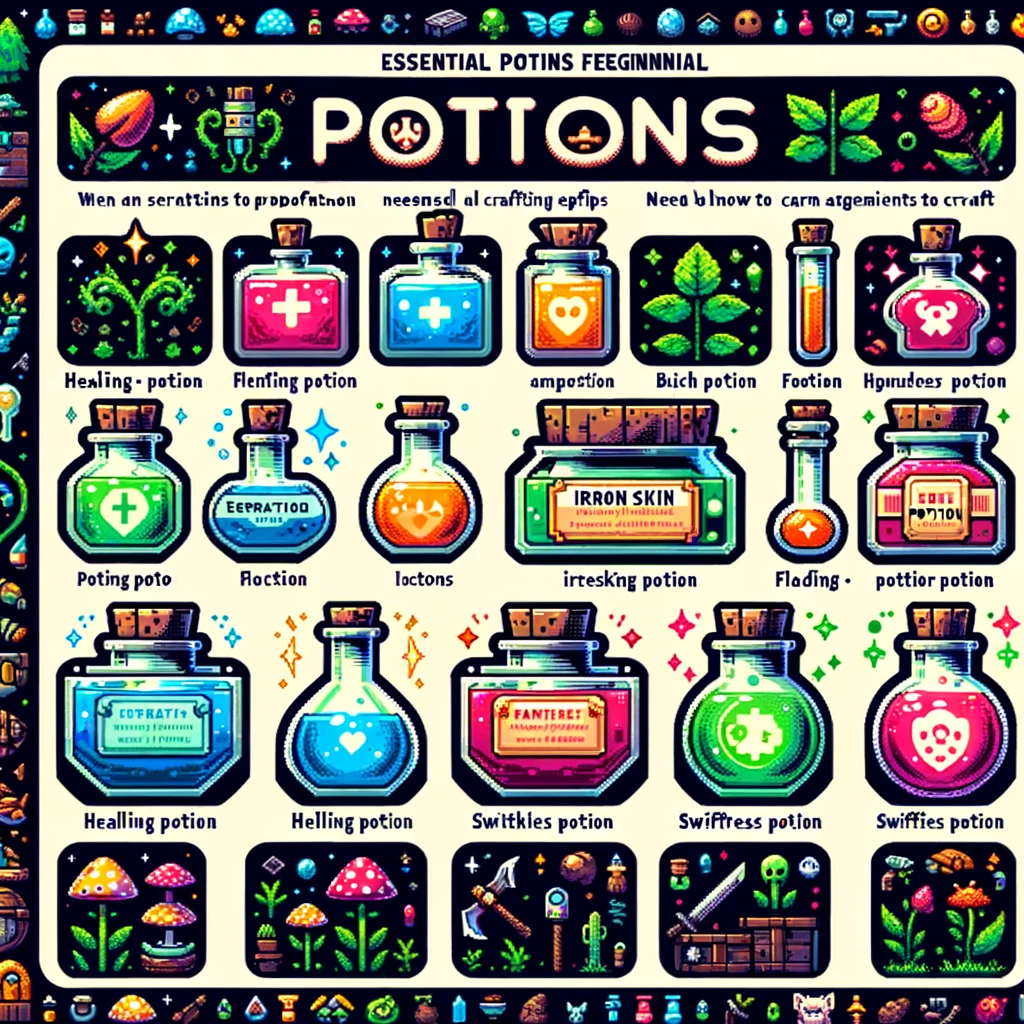 Terraria beginner potions