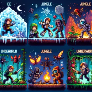 Terraria biome-specific strategies