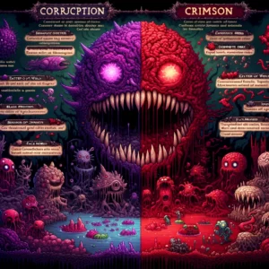 Terraria corruption vs crimson