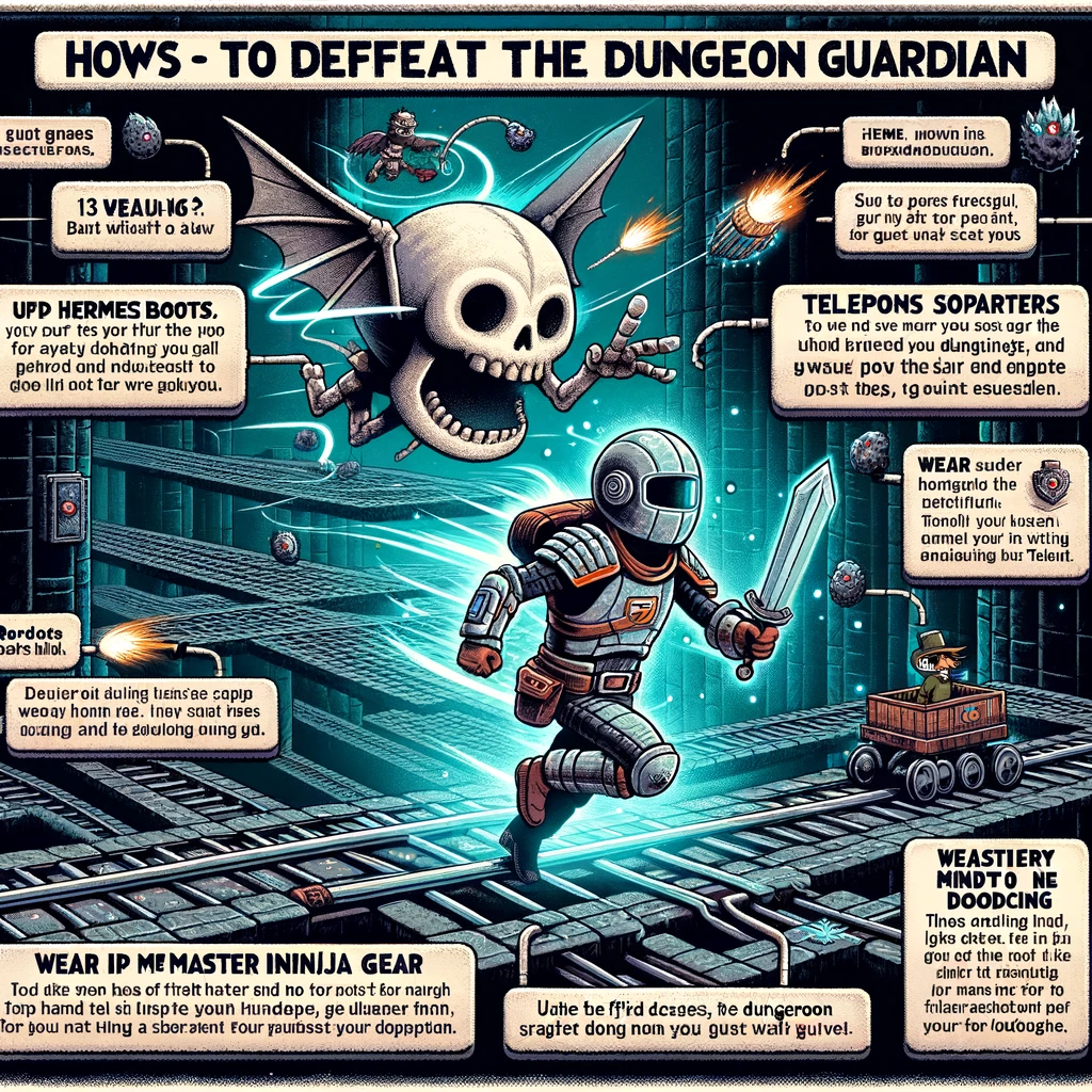 Terraria dungeon guardian tips