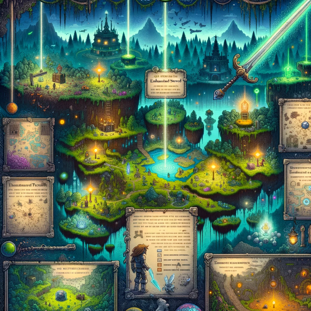 Terraria enchanted swords locations