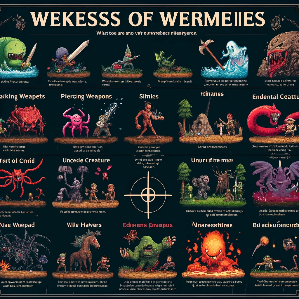 Terraria enemy weaknesses