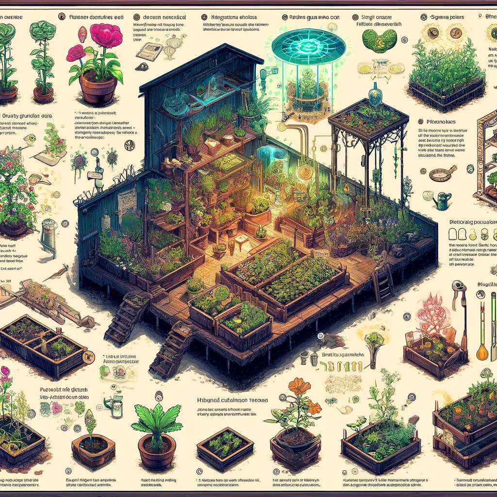 Terraria gardening techniques