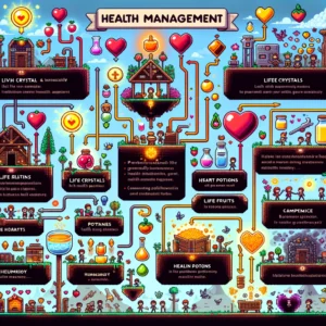 Terraria health management