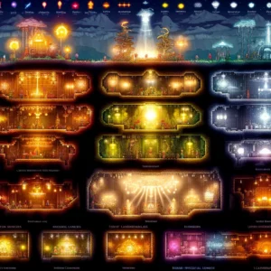 Terraria light sources comparison