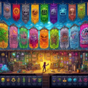 Terraria monster banners collection