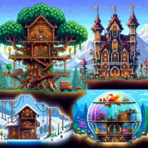 Terraria player housing