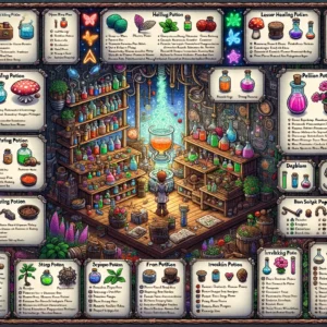 Terraria potion recipes list