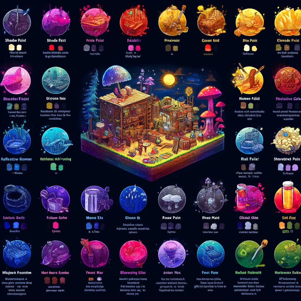 Terraria rare paints and colors