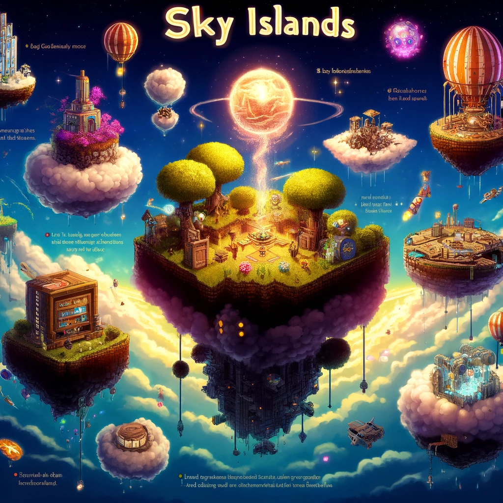 Terraria sky island secrets