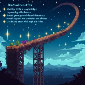 Terraria skybridge benefits