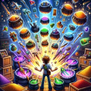 Terraria treasure bags opening