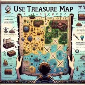 Terraria treasure map usage