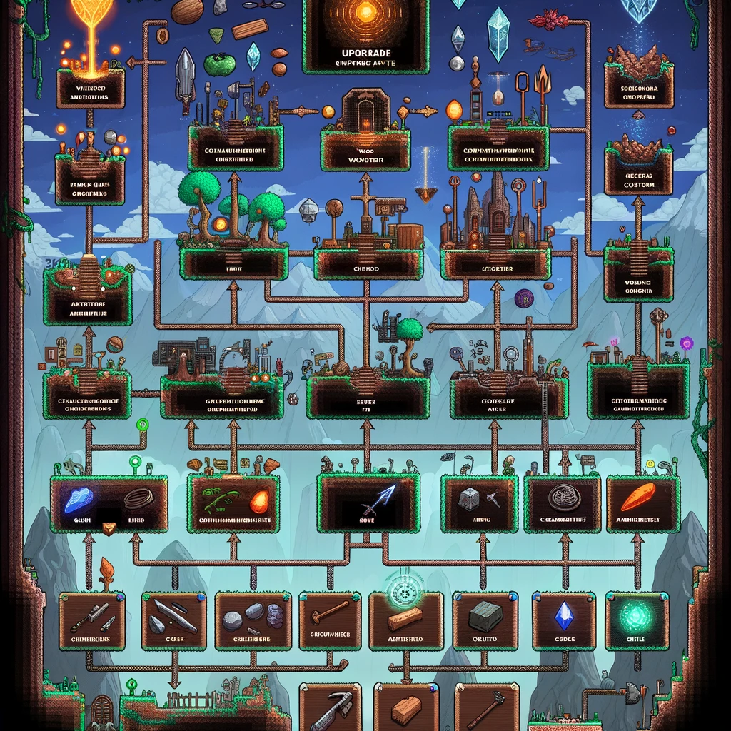 Terraria upgrade paths