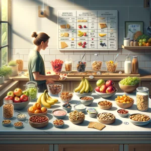 Tips for healthy snacking