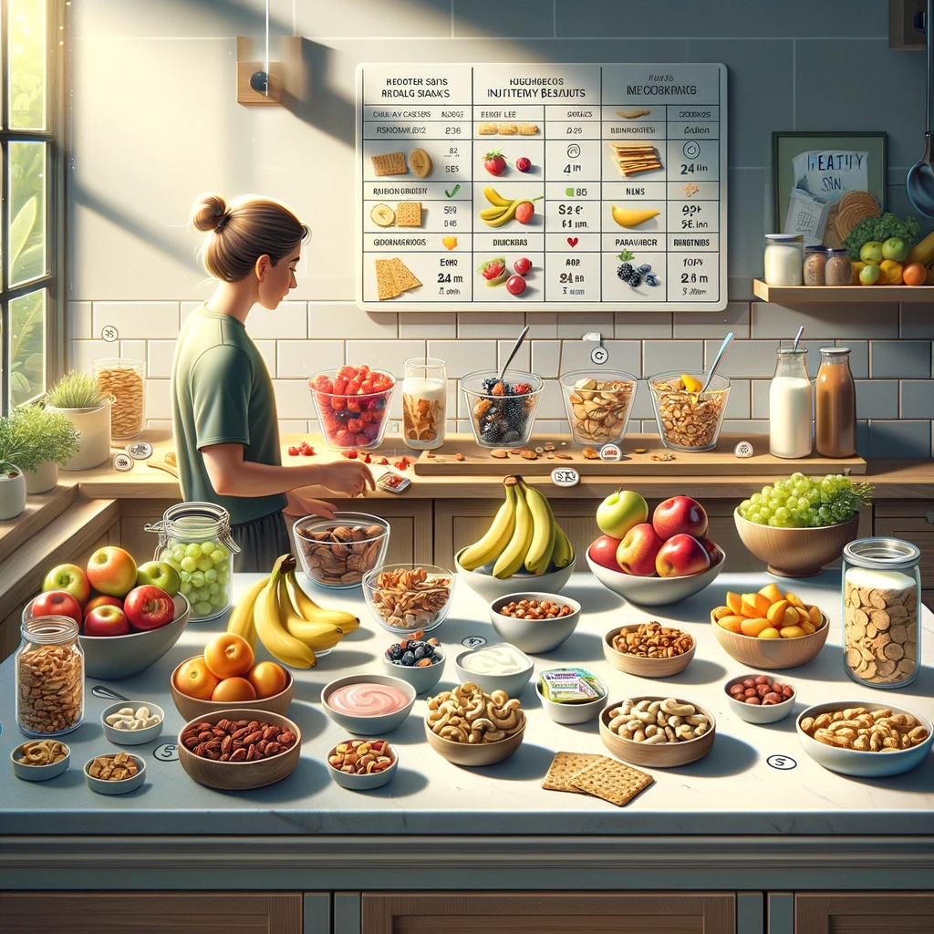 Tips for healthy snacking
