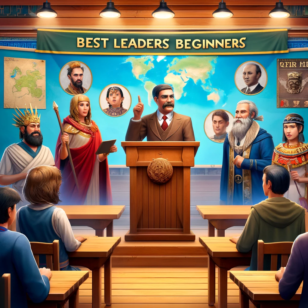 Civilization VI best leaders for beginners