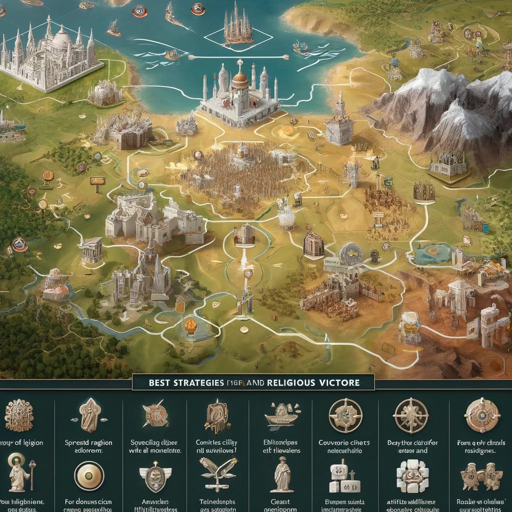 Civilization VI best strategies for religious victories