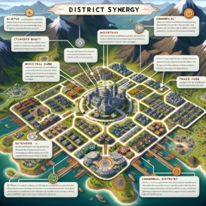 Civilization VI district synergy tips