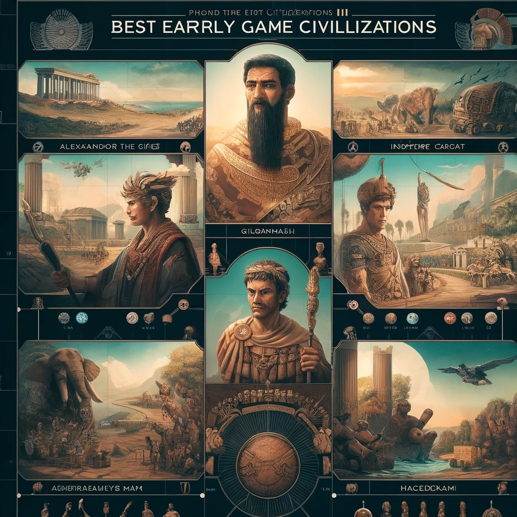 Civilization VI early game civilizations