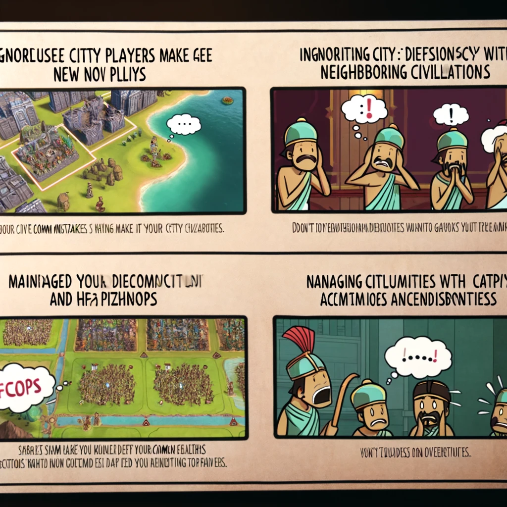 Civilization VI new player mistakes