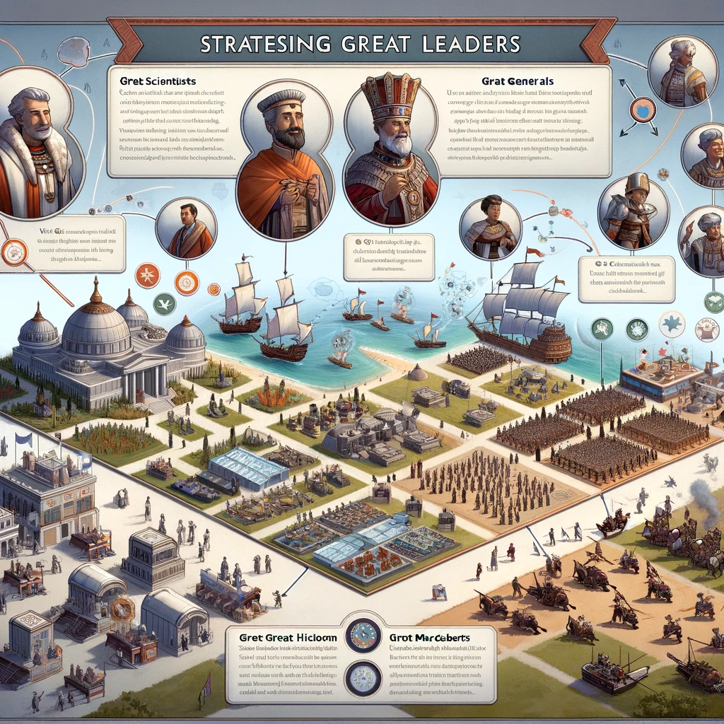 Civilization VI strategies for using Great Leaders